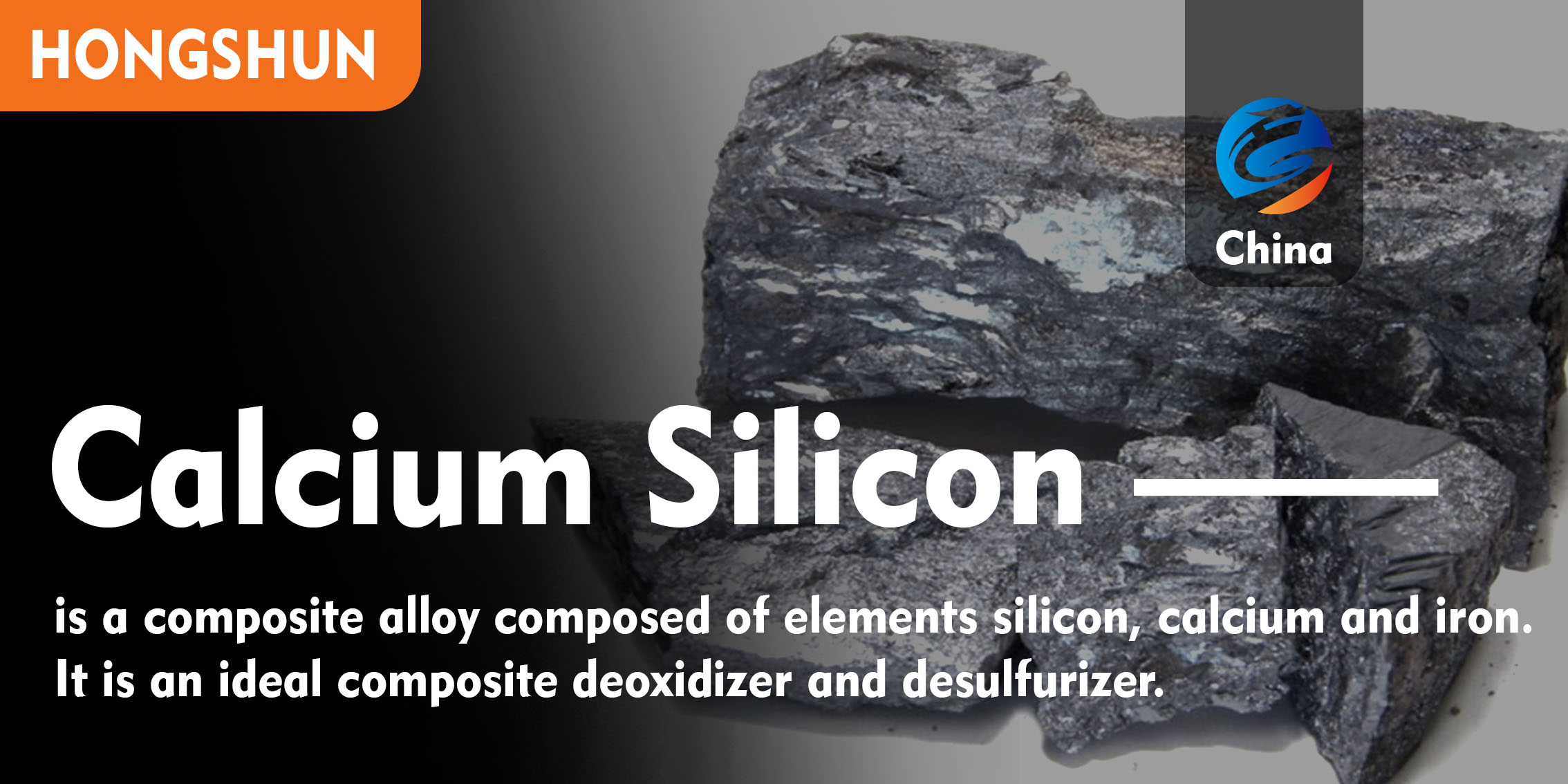 Calcium Silicon Lump (10-50mm) for Ladle Metallurgy